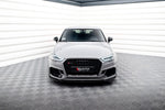 Maxton Parts - Frontlippe V.4 passend für Audi RS3 8V FL Sportback schwarz Hochglanz