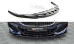 Maxton Parts - Frontlippe V.4 passend für BMW 8 Coupe M-Paket G15 / 8 Gran Coupe M-Paket G16 schwarz Hochglanz