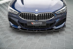 Maxton Parts - Frontlippe V.4 passend für BMW 8 Coupe M-Paket G15 / 8 Gran Coupe M-Paket G16 schwarz Hochglanz