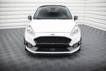 Maxton Parts - Frontlippe V.4 passend für Ford Fiesta Mk8 ST / ST-Line schwarz Hochglanz