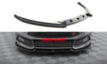 Maxton Parts - Frontlippe V.4 passend für Ford Focus ST Mk3 FL schwarz Hochglanz