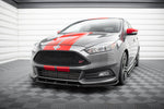 Maxton Parts - Frontlippe V.4 passend für Ford Focus ST Mk3 FL schwarz Hochglanz
