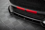 Maxton Parts - Frontlippe V.4 passend für Ford Focus ST Mk3 FL schwarz Hochglanz