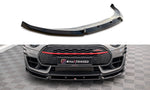 Maxton Parts - Frontlippe V.4 passend für Mini Cooper Clubman John Cooper Works F54 FL schwarz Hochglanz