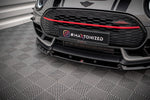 Maxton Parts - Frontlippe V.4 passend für Mini Cooper Clubman John Cooper Works F54 FL schwarz Hochglanz