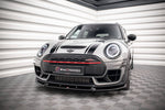 Maxton Parts - Frontlippe V.4 passend für Mini Cooper Clubman John Cooper Works F54 FL schwarz Hochglanz