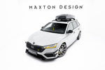 Maxton Parts - Frontlippe V.4 passend für Skoda Octavia RS Mk4 schwarz Hochglanz