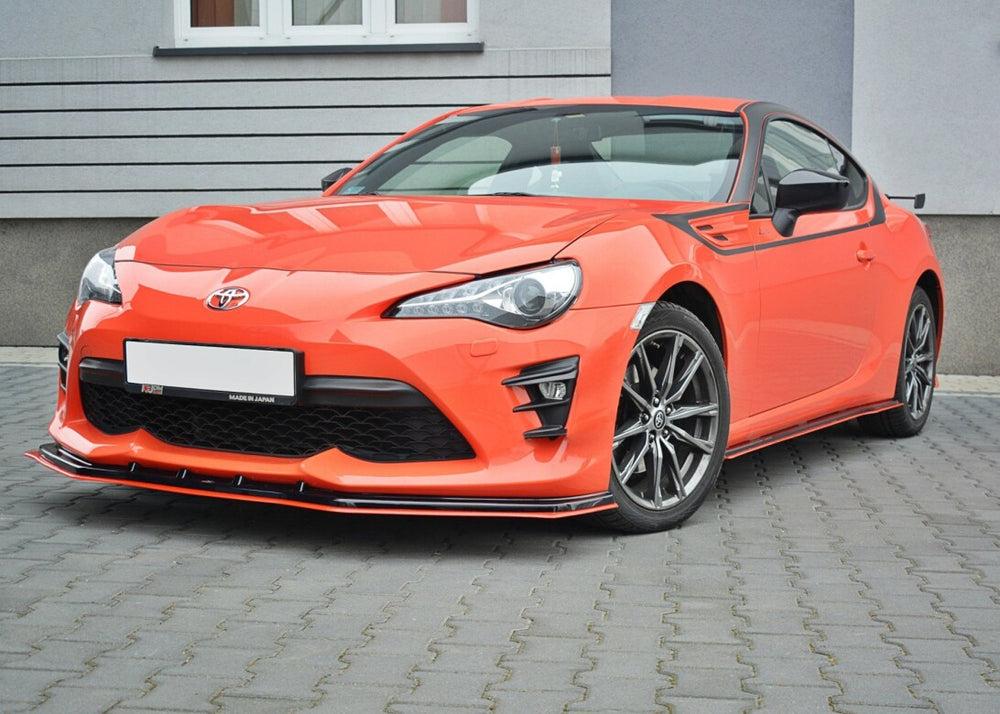 Maxton Parts - Frontlippe V.4 passend für Toyota GT86 FL schwarz Hochglanz