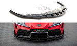 Maxton Parts - Frontlippe V.4 passend für Toyota Supra Mk5 schwarz Hochglanz