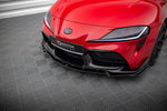 Maxton Parts - Frontlippe V.4 passend für Toyota Supra Mk5 schwarz Hochglanz
