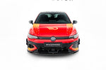 Maxton Parts - Frontlippe V.4 passend für VW Golf GTI Clubsport Mk8 FL schwarz Hochglanz
