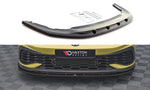 Maxton Parts - Frontlippe V.4 passend für VW Golf GTI Clubsport Mk8 schwarz Hochglanz