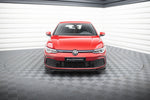 Maxton Parts - Frontlippe V.4 passend für VW Golf GTI / GTE / GTD / R-Line Mk8 schwarz Hochglanz