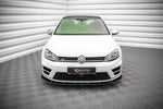 Maxton Parts - Frontlippe V.4 passend für VW Golf R / R-Line Mk7 schwarz Hochglanz