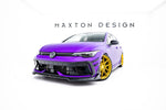 Maxton Parts - Frontlippe V.4 passend für VW Golf R Variant Mk8 FL schwarz Hochglanz