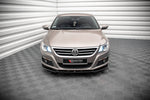 Maxton Parts - Frontlippe V.4 passend für VW Passat CC schwarz Hochglanz
