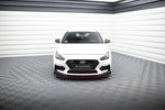 Maxton Parts - Frontlippe V.5 passend für Hyundai I30 N Mk3 Hatchback/ Fastback schwarz Hochglanz
