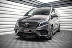 Maxton Parts - Frontlippe V.5 passend für Mercedes V-Klasse AMG-Line W447 schwarz Hochglanz