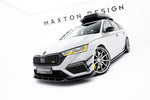 Maxton Parts - Frontlippe V.5 passend für Skoda Octavia RS Mk4 schwarz Hochglanz