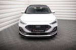 Maxton Parts - Frontlippe V.6 passend für Ford Focus ST / ST-Line Mk4 FL schwarz Hochglanz