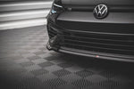 Maxton Parts - Frontlippe V.6 passend für VW Golf R Hatchback / Variant Mk8 schwarz Hochglanz