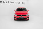 Maxton Parts - Frontlippe V.9 passend für VW Golf R / R-Line Mk7 FL schwarz Hochglanz