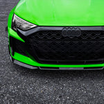 SOOQOO Frontspoiler V2 Carbon passend für Audi RS3 (8Y) - Facelift