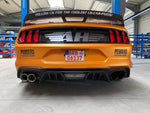 Grail Endrohre doppelwandig Edelstahl  - Plug & Play (18-22 Mustang GT)