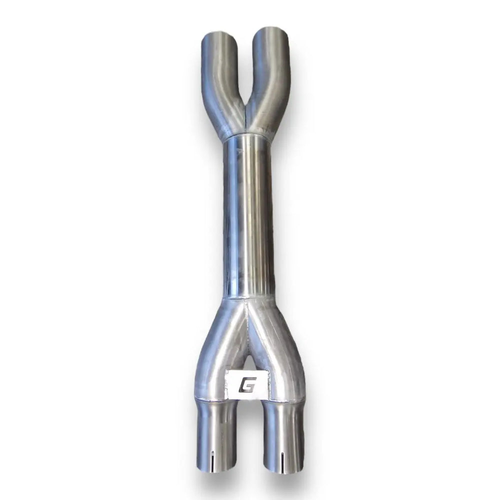 GRAIL Mustang Gen.6  Single Mid-Pipe in 3,5 Zoll Vorfacelift(15-17)