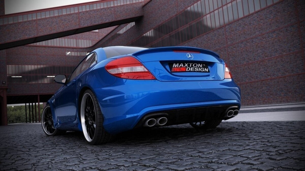 Maxton Parts - Heck Stoßstange passend für Mercedes SLK R171 (SLK R172 AMG LOOK)
