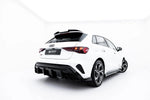 Maxton Parts - Heckansatz Diffusor + Endrohre passend für Audi A3 S-Line Sportback 8Y Facelift