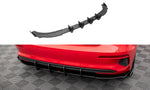 Maxton Parts - Heckansatz Diffusor + Flaps passend für Audi A3 Sportback 8Y schwarz Hochglanz