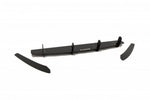 Maxton Parts - Heckansatz Diffusor Flaps passend für Audi A6 S-Line Limousine / Avant C7 (auspuffendrohr 2x1) schwarz matt
