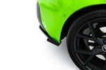 Maxton Parts - Heckansatz Diffusor + Flaps passend für Audi RS3 Sportback 8Y FL schwarz Hochglanz