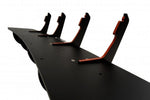 Maxton Parts - Heckansatz Diffusor Flaps passend für Audi S6 C7 FL schwarz matt