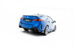Maxton Parts - Heckansatz Diffusor + Flaps passend für BMW 2 M-Paket Gran Coupe F74 schwarz Hochglanz
