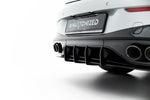 Maxton Parts - Heckansatz Diffusor + Flaps passend für Mercedes-AMG CLE 53 Aero C236 schwarz Hochglanz