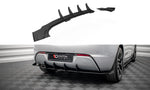 Maxton Parts - Heckansatz Diffusor + Flaps passend für Opel Astra GTC OPC-Line J schwarz Hochglanz