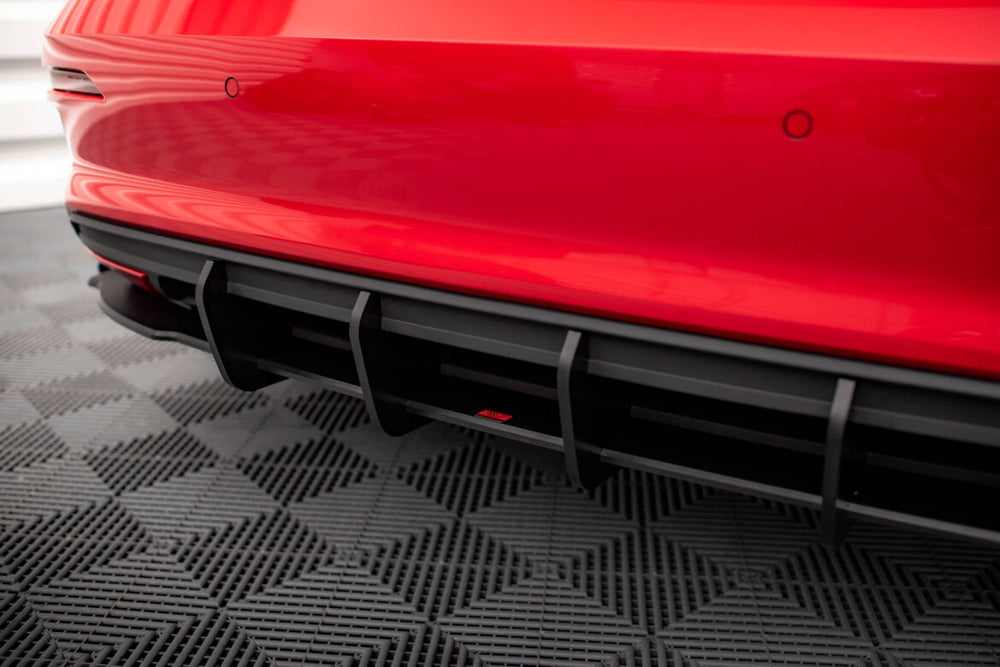 Maxton Parts - Heckansatz Diffusor passend für Audi A3 Sportback 8Y schwarz matt