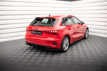 Maxton Parts - Heckansatz Diffusor passend für Audi A3 Sportback 8Y schwarz matt