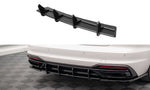 Maxton Parts - Heckansatz Diffusor passend für Audi A4 B9 FL schwarz matt