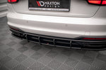 Maxton Parts - Heckansatz Diffusor passend für Audi A4 B9 FL schwarz matt