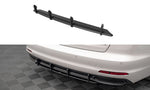 Maxton Parts - Heckansatz Diffusor passend für Audi A6 C8 schwarz matt