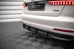 Maxton Parts - Heckansatz Diffusor passend für Audi A6 C8 schwarz matt