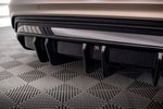 Maxton Parts - Heckansatz Diffusor passend für Audi e-Tron GT / RS GT Mk1 schwarz Hochglanz