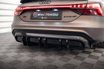Maxton Parts - Heckansatz Diffusor passend für Audi e-Tron GT / RS GT Mk1 schwarz Hochglanz