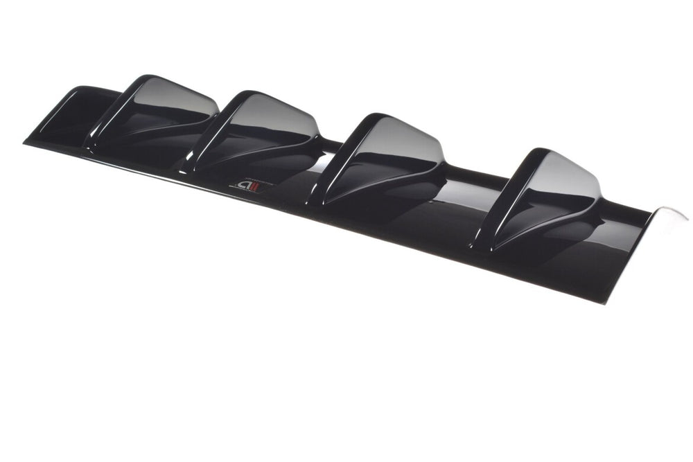 Maxton Parts - Heckansatz Diffusor passend für Audi RS3 8V FL Limousine schwarz Hochglanz (AU-RS3-8VF-S-RS1-G)