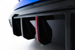Maxton Parts - Heckansatz Diffusor passend für Audi RS3 8Y Sportback+Limo 8Y Facelift (Version mit Originalreflektor) schwarz Hochglanz
