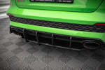 Maxton Parts - Heckansatz Diffusor passend für Audi RS3 Limousine 8Y schwarz matt