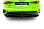 Maxton Parts - Heckansatz Diffusor passend für Audi RS3 Sportback 8Y FL schwarz matt